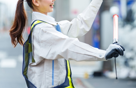 備前市の警備なら、初心者の方も！女性も！安心して働ける職場！JUST株式会社